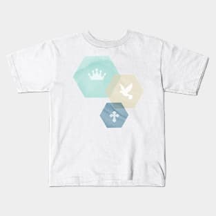 Trinity Sunday Special Symbols Kids T-Shirt